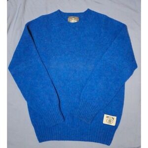 J.Press x Todd Snyder Shaggy Dog Lambswool Sweater Scotland Blue XL